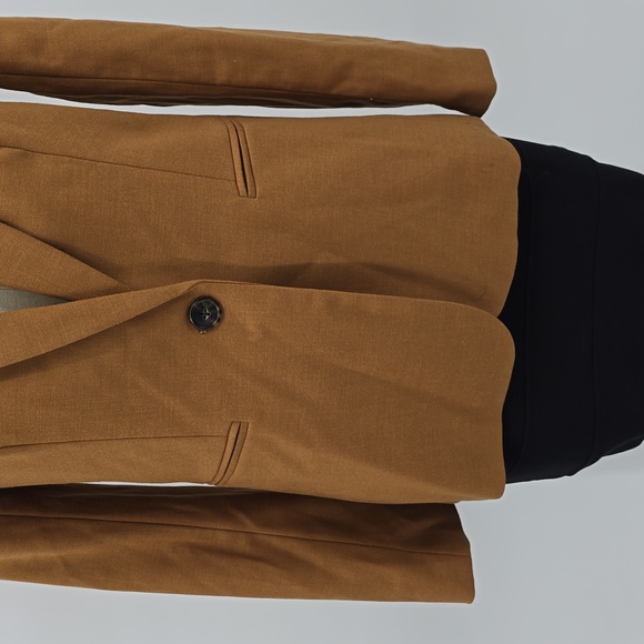 J. Crew Parke blazer in wool flannel Camel  Brown Color  Size 0 - Picture 3 of 9